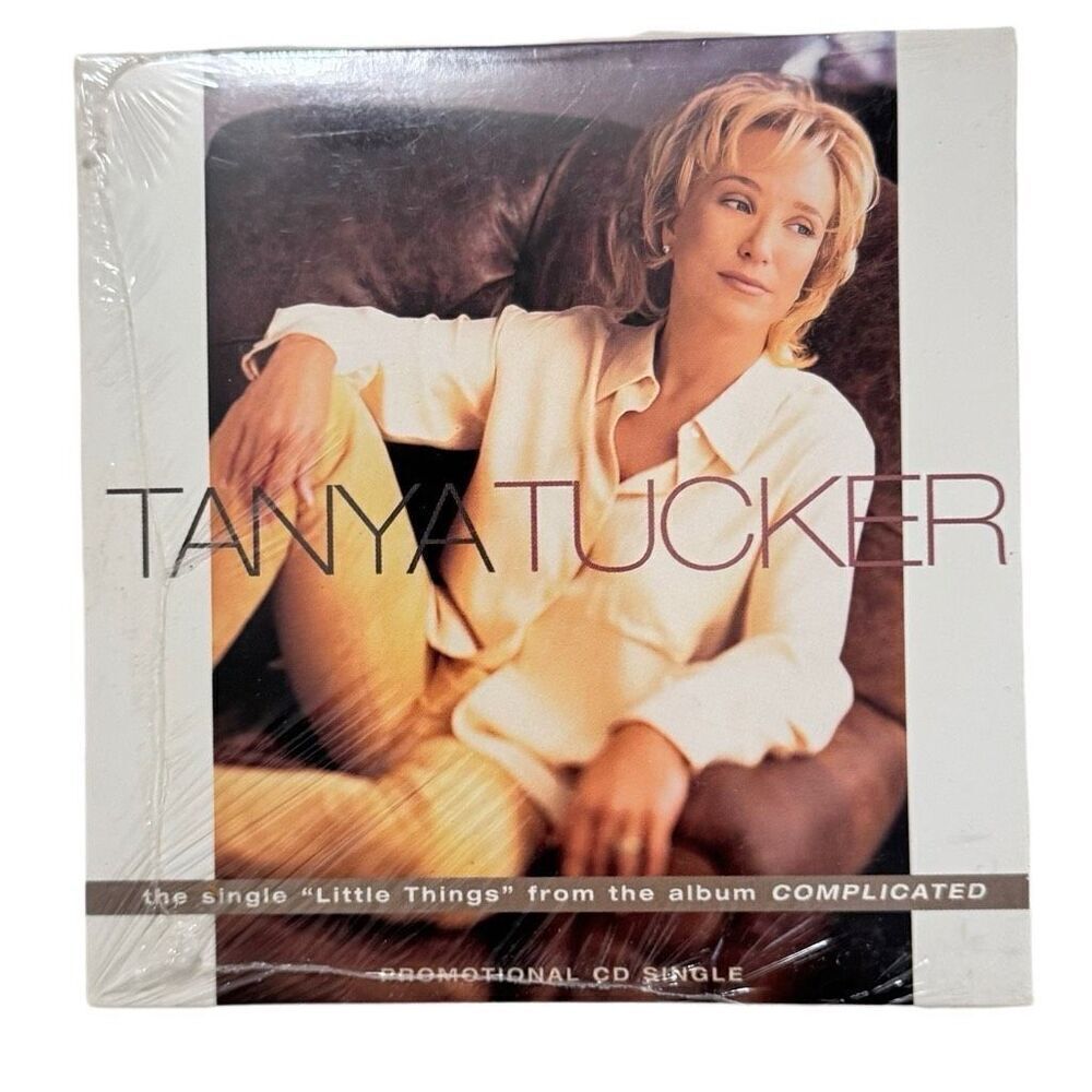 Tanya Tucker Single Cd Little Things ( Factory Sealed, Capital ) Rare